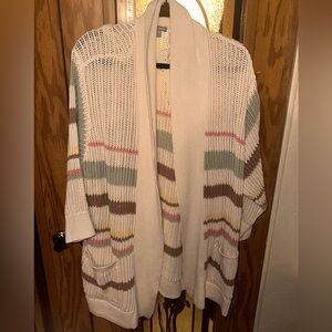 Striped Cardigan